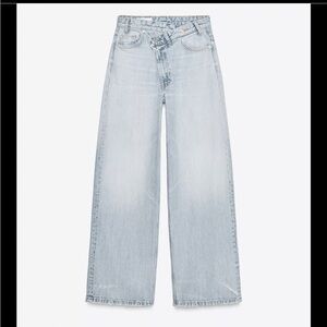 Classic Light Blue wide leg Women's Jeans